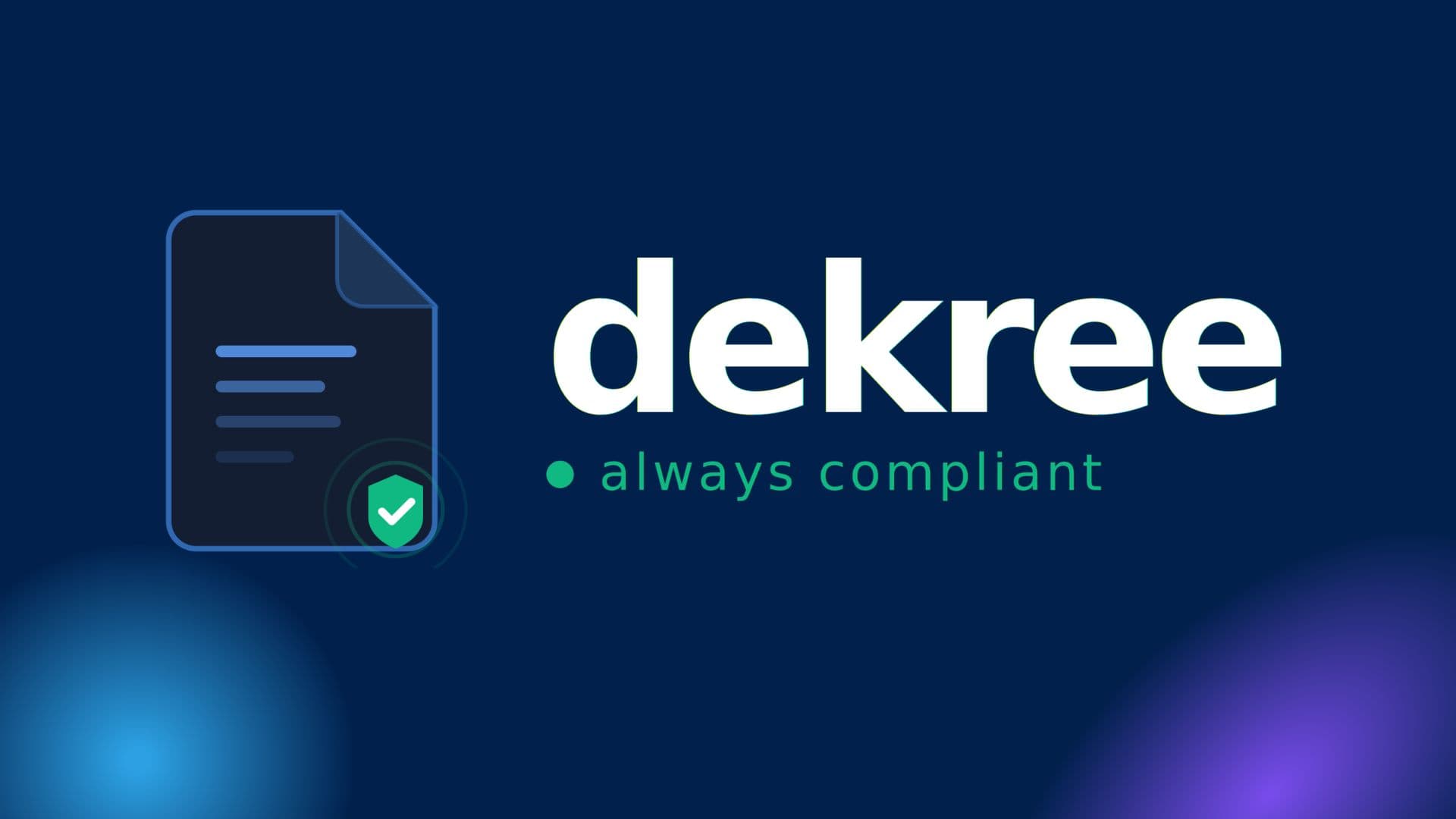 Dekree: Local Government Compliance OS